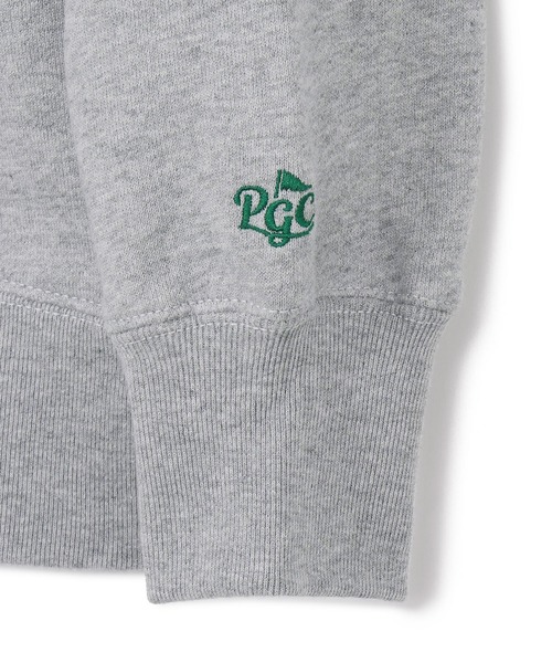 Pacific GOLF CLUB(パシフィックゴルフクラブ)の「SKATER SWEAT(スウェット・メンズ・オフホワイト/ミックスグレー・M/L/XL)」の6枚目の写真