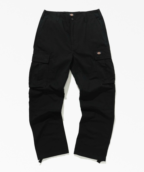 美品 ディッキーズ ツイル パンツ レギュラー フィット ブラック 黒 32 リップストップ カーゴパンツ リラックスフィット（カーゴパンツ