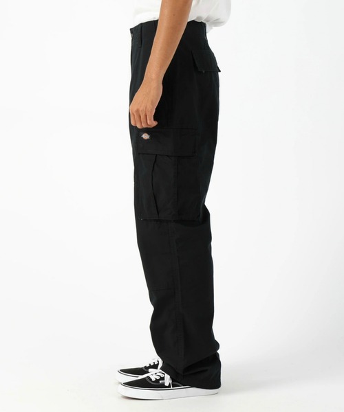 Dickies(ディッキーズ)の「Dickies/ディッキーズ リップストップ カーゴパンツ リラックスフィット(カーゴパンツ・メンズ・ブラック/オリーブドラブ・36/34/32/30/28)」の5枚目の写真