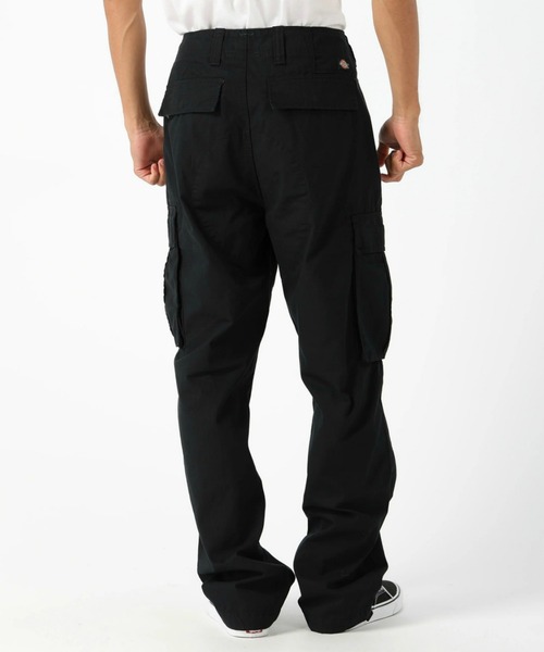 Dickies(ディッキーズ)の「Dickies/ディッキーズ リップストップ カーゴパンツ リラックスフィット(カーゴパンツ・メンズ・ブラック/オリーブドラブ・36/34/32/30/28)」の6枚目の写真