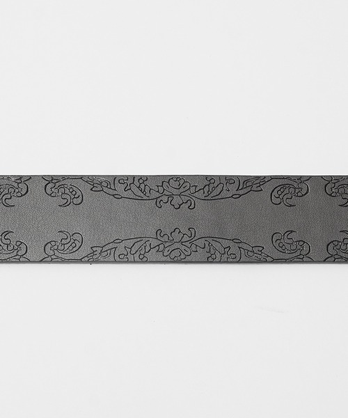 MinoriTY（マイノリティ）の「【MinoriTY】レリーフPUレザーベルト メンズ（ベルト・メンズ・ブラウン/ブラック・FREE）」の9枚目の写真