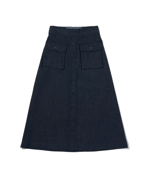 Levi's（リーバイス）の「Levi's/リーバイス BLUETAB(TM) MARINER デニムスカート（デニムスカート・レディース・ダークインディゴブルー・XS/S/M）」の5枚目の写真