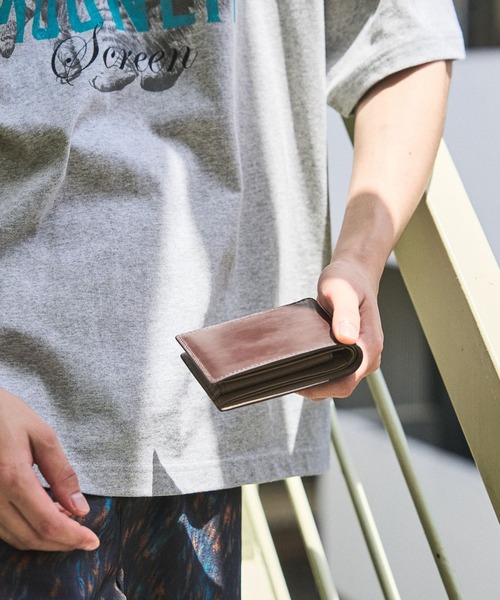 ワックス加工カウレザーウォレット（財布）｜niko and（ニコアンド