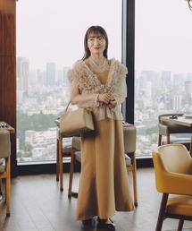 LOWRYS FARM | チュールフリルベストセット 579634(ワンピース)