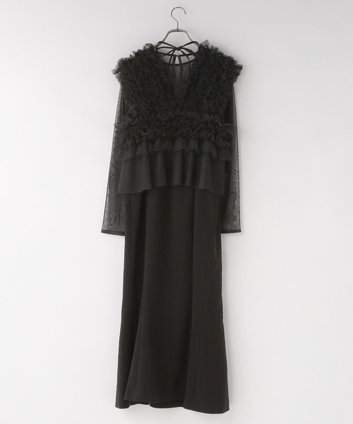 チュールフリルベストセット 579634（ワンピース）｜LOWRYS FARM