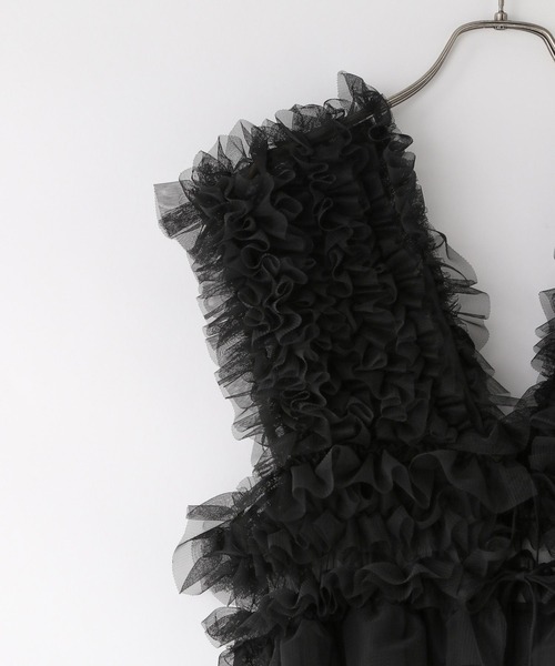 LOWRYS FARM 3点セット　チュールフリルセット　結婚式ワンピース LOWRYS FARM 3点セット チュールフリルセット 結婚式ワンピース