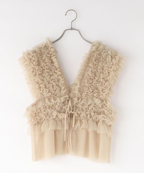 LOWRYS FARM 3点セット　チュールフリルセット　結婚式ワンピース LOWRYS FARM 3点セット チュールフリルセット 結婚式ワンピース