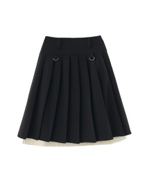 idem（イデム）の「layered medium pleats skirt / レイヤード風ミディスカート（スカート）」