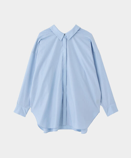 LE PHIL(ルフィル)の「◆ラスターブロードバックスリットブラウス(シャツ/ブラウス・レディース・ホワイト/ブルー/ブラック・F)」の17枚目の写真