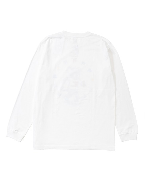 漫☆画太郎×TENGA マルチカラードクミ 長袖Tシャツ ホワイト（T