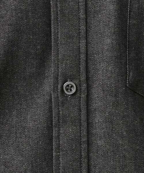 THE SHOP TK （ザ ショップ ティーケー ）の「エバーデニムシャツ【色落ちしにくい/洗濯機OK】（シャツ/ブラウス・メンズ・ネイビー/ブラック・01/02/03/04）」の6枚目の写真