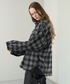 KUUUPY（クーピー）の「Distressed Ombre Check Shirt - ダメージオンブレチェックシャツ（シャツ/ブラウス・MEDIUM）」
