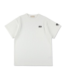 WIND AND SEA 2P ポケットS/S TEE ホワイト Tシャツ L WIND AND SEA 2P POCKET S/S TEE ホワイト Tシャツ - メルカリ