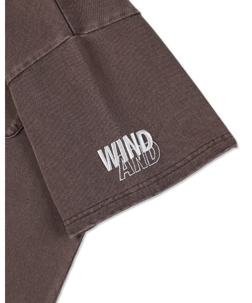 WIND AND SEA（ウィンダンシー）の「PIGMENT POCKET TEE（Tシャツ/カットソー・メンズ・ミント/オレンジ/ブラック/アイボリー/ブルー/ブラウン・M/L/XL/S）」の17枚目の写真