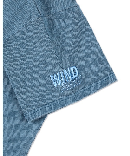 WIND AND SEA（ウィンダンシー）の「PIGMENT POCKET TEE（Tシャツ/カットソー・メンズ・ミント/オレンジ/ブラック/アイボリー/ブルー/ブラウン・M/L/XL/S）」の7枚目の写真