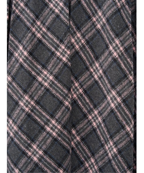 マルチカラーチェックミディスカート（スカート）｜Darich