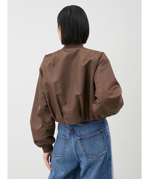 リサイクルナイロンショートバブルMA-1（ブルゾン）｜Mila Owen