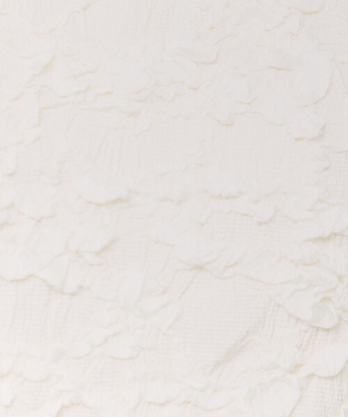 index（インデックス）の「ジャカードコンパクトトップス【洗濯機洗い可】（Tシャツ/カットソー・レディース・オフホワイト/ブラック/イエロー系その他・00）」の7枚目の写真