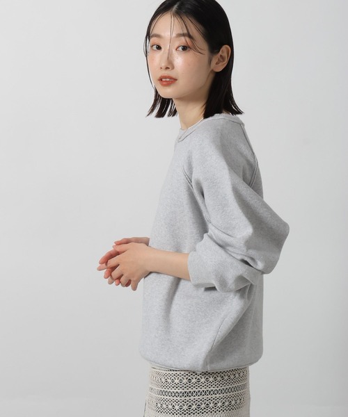 LAKOLE（ラコレ）の「スウェットライクニットプルオーバー / 582212（ニット/セーター・レディース・杢グレー/ブルー/チャコール/オレンジ/ブラウン/ブラック/ロイヤルブルー・FREE）」の15枚目の写真