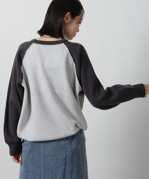 LAKOLE（ラコレ）の「スウェットライクニットプルオーバー / 582212（ニット/セーター・レディース・杢グレー/ブルー/チャコール/オレンジ/ブラウン/ブラック/ロイヤルブルー・FREE）」の21枚目の写真