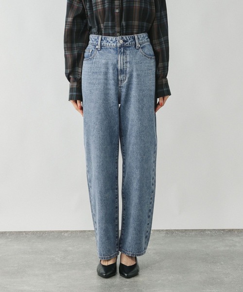 GOODデニムストレートパンツ/498392（デニムパンツ）｜GLOBAL