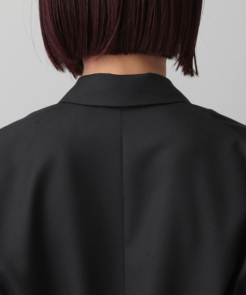 A part by（アパートバイ）の「テーラードワンピコート（その他アウター・レディース・ブラック/チャコールグレー・FREE）」の22枚目の写真