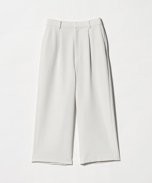 UNITED ARROWS（ユナイテッドアローズ）の「ダブルクロス クロップドパンツ -ウォッシャブル-（スラックス・レディース・オフホワイト/ブラック/ダークグレー・38/36）」の19枚目の写真