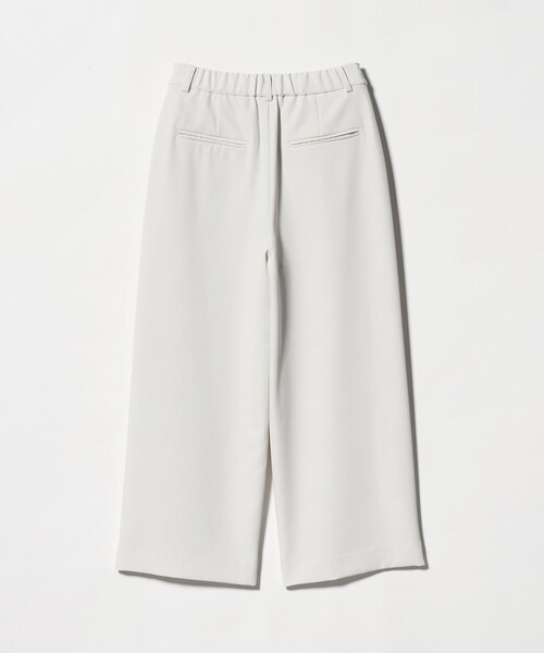 UNITED ARROWS（ユナイテッドアローズ）の「ダブルクロス クロップドパンツ -ウォッシャブル-（スラックス・レディース・オフホワイト/ブラック/ダークグレー・38/36）」の20枚目の写真