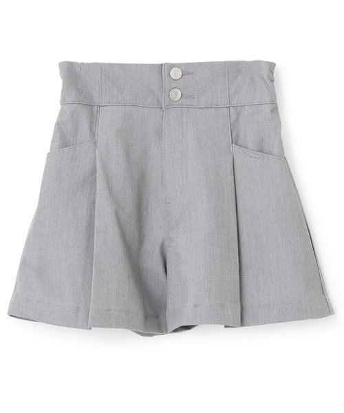 LOVETOXIC（ラブトキシック）の「美脚見えタックフレアキュロット（デニムパンツ・キッズ・ブラック/ライトグレー/グレー/ブルー・L:160cm/M:150cm/S:140cm/130cm）」の11枚目の写真