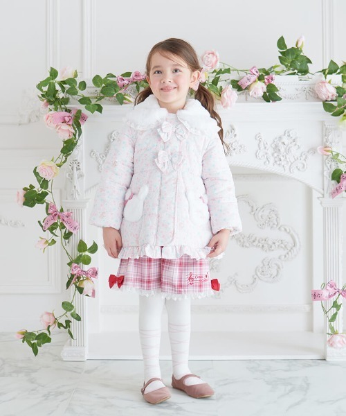 coeur a coeur（クーラクール）の「coeur a coeur 中綿コート（その他アウター・キッズ・ピンク/イエロー・90cm/100cm/110cm）」の19枚目の写真