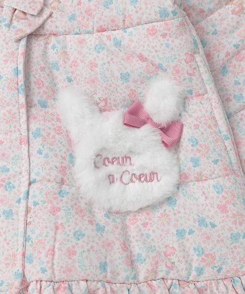 coeur a coeur（クーラクール）の「coeur a coeur 中綿コート（その他アウター・キッズ・ピンク/イエロー・90cm/100cm/110cm）」の8枚目の写真