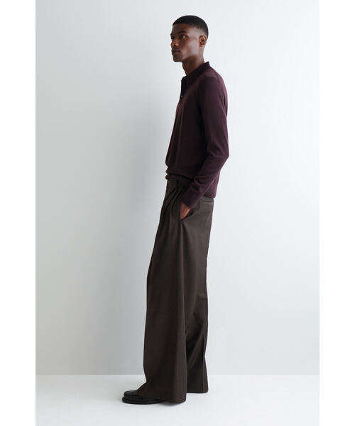 メリノウールポロシャツ（ポロシャツ）｜COS（コス）のファッション