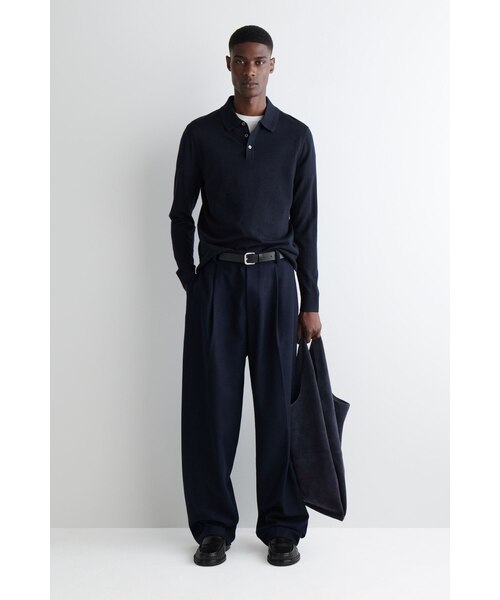 メリノウールポロシャツ（ポロシャツ）｜COS（コス）のファッション