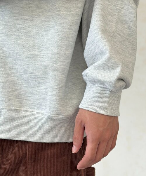 CPCM（シーピーシーエム）の「フラワーパッチワークスウェット（スウェット・レディース・グリーン/オレンジ/アイボリー・MEDIUM/LARGE）」の13枚目の写真