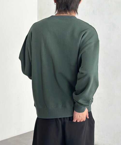 CPCM（シーピーシーエム）の「フラワーパッチワークスウェット（スウェット・レディース・グリーン/オレンジ/アイボリー・MEDIUM/LARGE）」の19枚目の写真