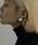 anukeiAk[Nj́uVolume Ball EarringiCOjvbVo[