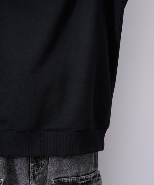 Green　Parks（グリーンパークス）の「ハイキュー!! 月島トレーナー（スウェット・レディース・ブラック・FREE）」の13枚目の写真