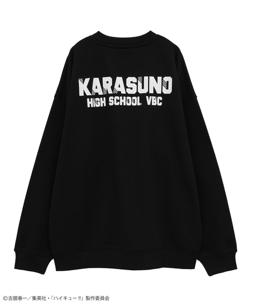 Green　Parks（グリーンパークス）の「ハイキュー!! 月島トレーナー（スウェット・レディース・ブラック・FREE）」の15枚目の写真