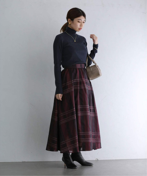 La TOTALITE（ラトータリテ）の「ANNISE./アニス シープスキン ショートブーツ（ブーツ・レディース・ブラック/チャコールグレー・38/37/36）」の12枚目の写真