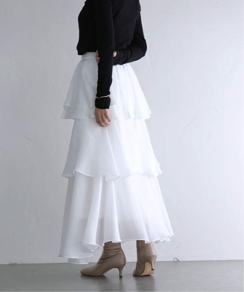 La TOTALITE（ラトータリテ）の「ANNISE./アニス シープスキン ショートブーツ（ブーツ・レディース・ブラック/チャコールグレー・38/37/36）」の16枚目の写真