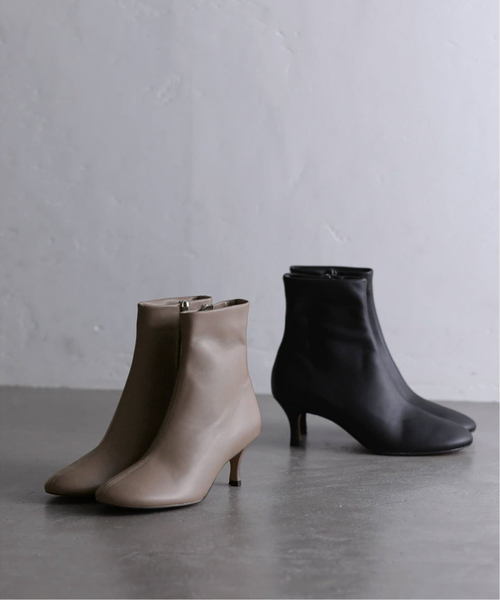 La TOTALITE（ラトータリテ）の「ANNISE./アニス シープスキン ショートブーツ（ブーツ・レディース・ブラック/チャコールグレー・38/37/36）」の17枚目の写真