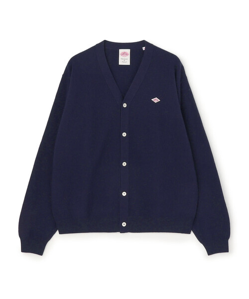 DANTON ダントン KNIT CARDIGAN カーディガン MEN'S LAMBSWOOL V-NECK KNIT CARDIGAN（カーディガン/ボレロ