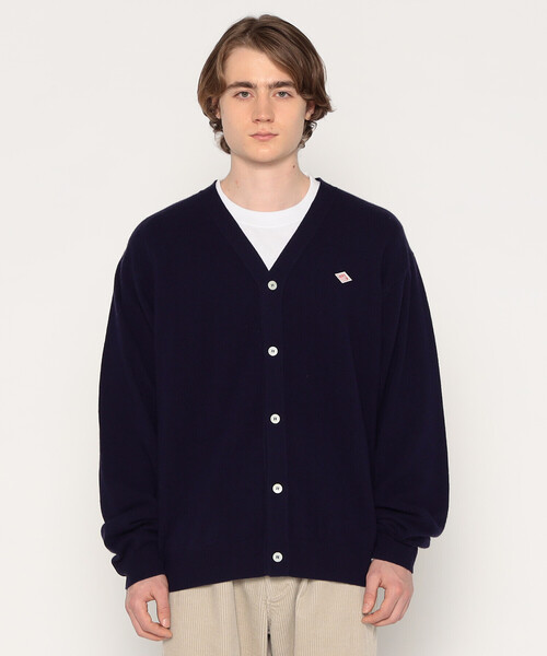 MEN'S LAMBSWOOL V-NECK KNIT CARDIGAN（カーディガン/ボレロ