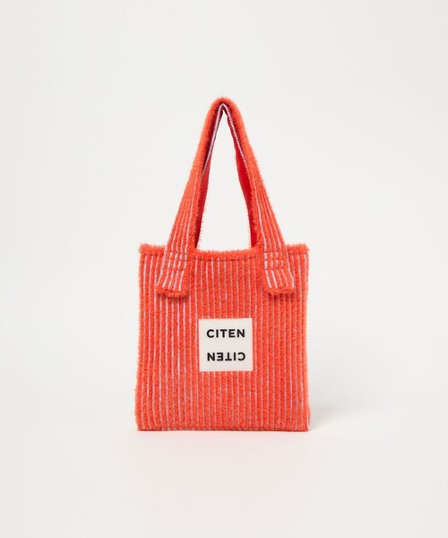 CITEN>シャギーニットストライプトートS（トートバッグ）｜CITEN