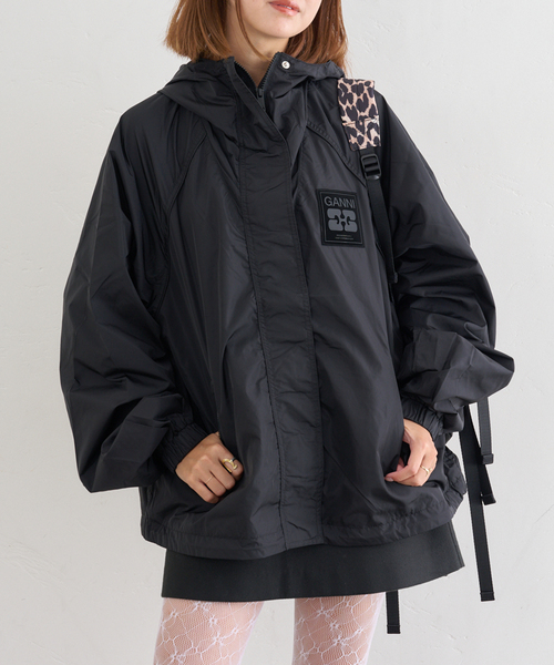 ユー バイ スピック＆スパン（U by SPICK&SPAN）/GANNI/ガニー Flyweight Nylon Jacket GANNI/ガニー Flyweight Nylon Jacket（ナイロンジャケット）｜U by