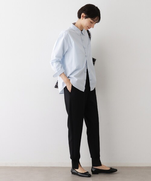 Dessin（デッサン）の「【ウエストゴム・洗える】ジョガーパンツ（その他パンツ・レディース・ブラック/ブラウン系その他・00/01/02/03）」の13枚目の写真