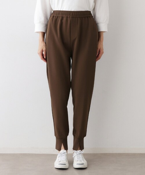 Dessin（デッサン）の「【ウエストゴム・洗える】ジョガーパンツ（その他パンツ・レディース・ブラック/ブラウン系その他・00/01/02/03）」の5枚目の写真