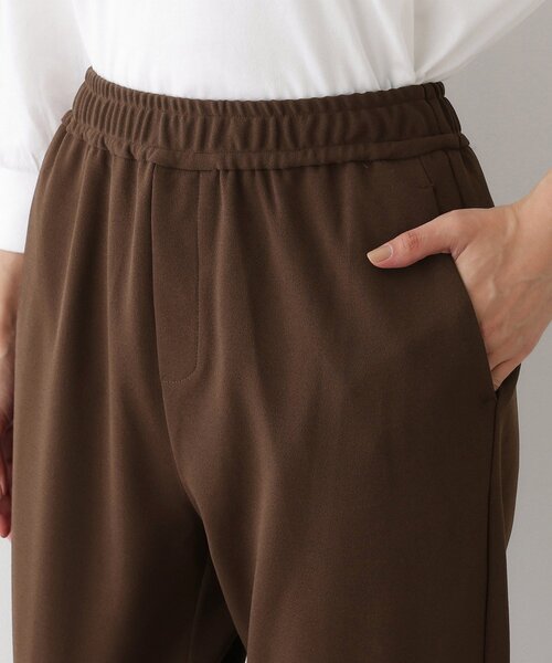 Dessin（デッサン）の「【ウエストゴム・洗える】ジョガーパンツ（その他パンツ・レディース・ブラック/ブラウン系その他・00/01/02/03）」の8枚目の写真