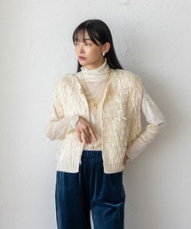 VitaFelice | ループヤーンニットベスト(ベスト)