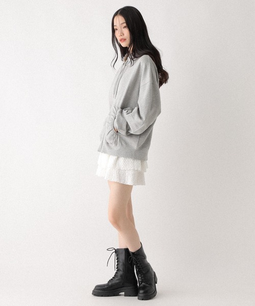Heather(ヘザー)の「フリルカットレースショートパンツ 599657(その他パンツ・レディース・ブラック/オフホワイト・FREE)」の21枚目の写真